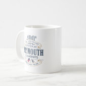 Plymouth, Massachusetts 400th Anniversary Tasse (Vorderseite Links)