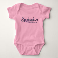Plymouth Massachusetts Baby Bodysuit