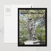 Plymouth, Massachusetts Postkarte (Vorne/Hinten)