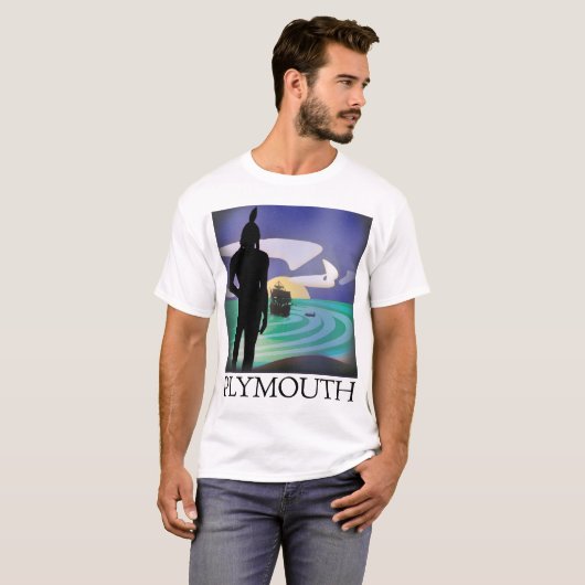 Plymouth Massasoit's Gaze T-Shirt (Vorne ganz)
