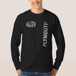 Plymouth Minnesota 763 Vorwahl Vintage Retro T-Shirt