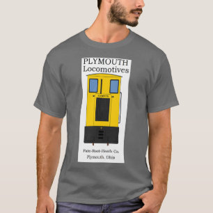 Plymouth Narrow Gauge Locomotive T-Shirt
