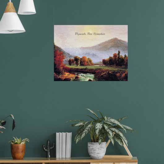 Plymouth New Hampshire, Poster (Wohnzimmer 1)