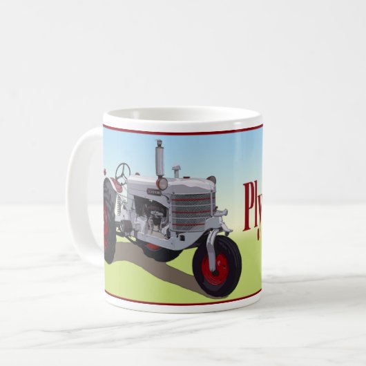 Plymouth, Ohio Kaffeetasse (Vorderseite Links)