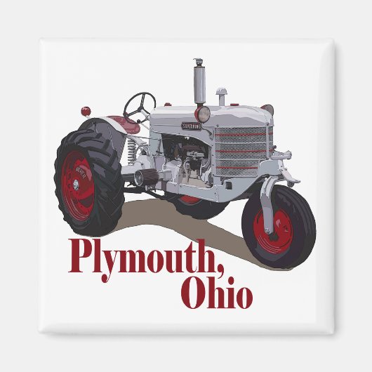 Plymouth, Ohio Magnet (Vorne)