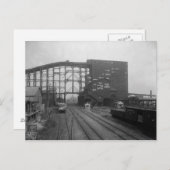 Plymouth Pa Coal Breaker Postcard Postkarte (Vorne/Hinten)