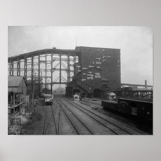 Plymouth Pa Kohlenbrecher-Poster Poster (Vorne)