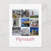 Plymouth Postkarte (Vorderseite)