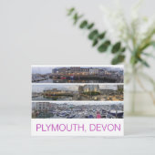 Plymouth Postkarte (Stehend Vorderseite)