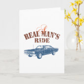 Plymouth-Roadrunner 1969 Karte (Gelbe Blume)