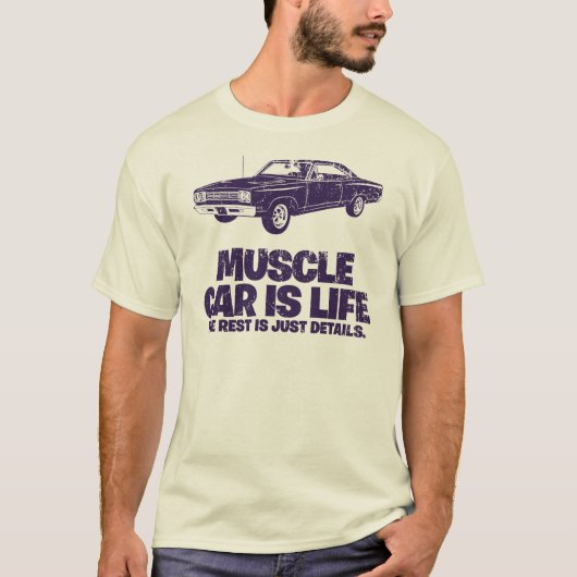 Plymouth-Roadrunner 1969 T-Shirt (Vorderseite)