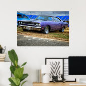 Plymouth Roadrunner 1970 Poster (Heimbüro)