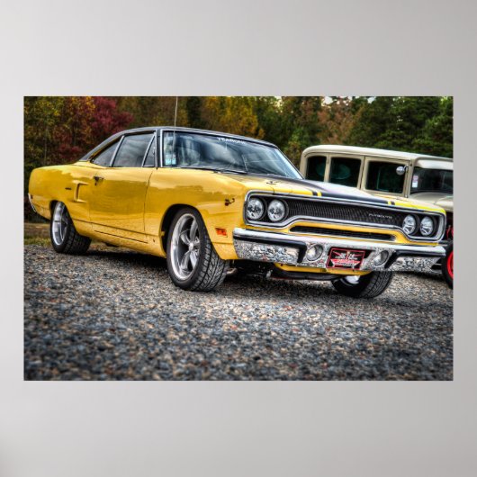 Plymouth Roadrunner 1970 Poster (Vorne)
