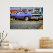 Plymouth Roadrunner 1970 Poster (Küche)