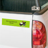 Plymouth Rock Quartett Autoaufkleber (Auf Lkw)