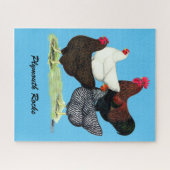 Plymouth Rock Quartett Puzzle (Horizontal)