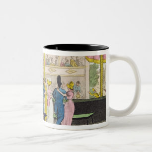 Plymouth-Schauspielhaus, Platte 'von den Zweifarbige Tasse