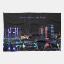 Plymouth Souvenir - The Barbican by Night