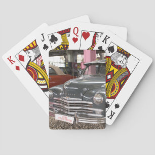 Plymouth Special De Luxe. Gebaut 1949 Spielkarten