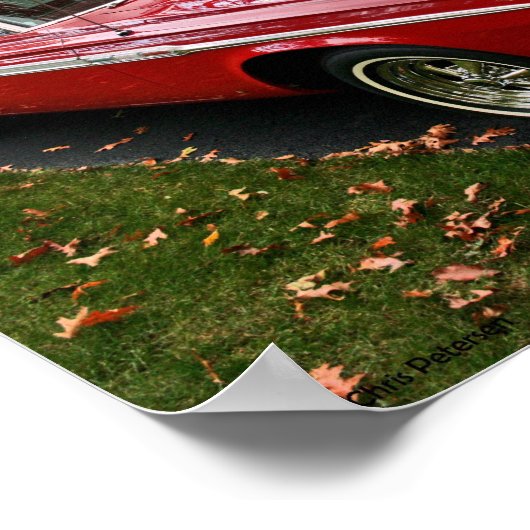 Plymouth Sport Fury Poster (Ecke)