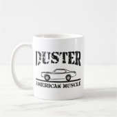 Plymouth-Staubtuch-amerikanisches Muskel-Auto Kaffeetasse (Links)