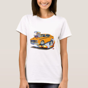 Plymouth-Staubtuch-Orangen-Auto 1970-74 T-Shirt