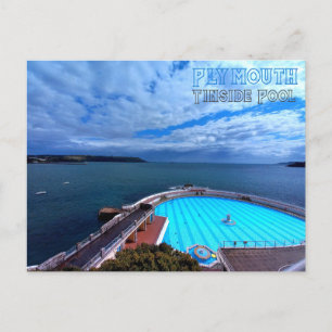 Plymouth - Tinside Pool Postkarte