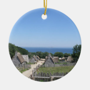 Plymouth-Verzierung Keramikornament