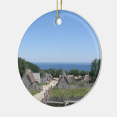 Plymouth-Verzierung Keramikornament (Links)