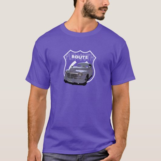 Plymouth-Weg 1948 66 T-Shirt (Vorderseite)