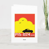 Plymouth-Weihnachten 1947 Feiertagskarte (Rückseite)