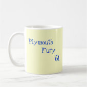 Plymouth-Wut '61 Kaffeetasse (Links)