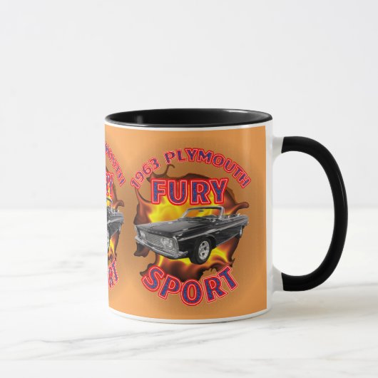Plymouth-Wut-Sport 1963 Tasse (Rechts)