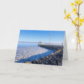 Plymouth Yacht Club Tiefkühlfach 2022 Karte (Gelbe Blume)