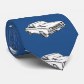 Plymouthroadrunner-Muskel-Auto-Illustration 1968 Krawatte (Gerollt)