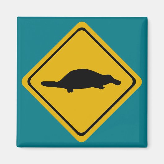 Plypus-Verkehrszeichen Magnet (Vorne)