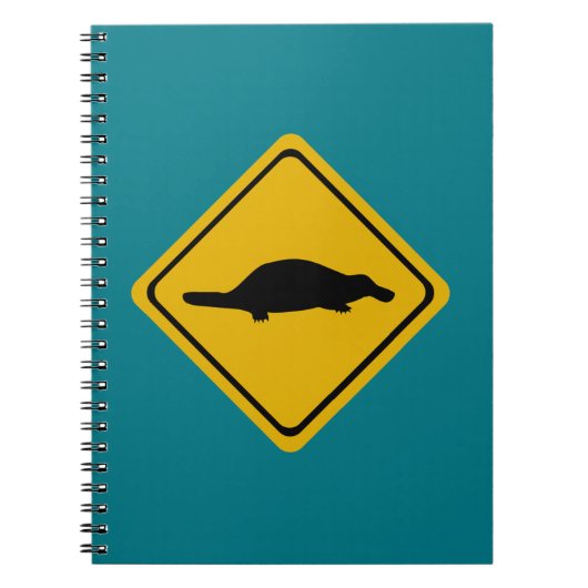 Plypus-Verkehrszeichen Notizblock (Vorderseite)