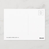 Plypus-Verkehrszeichen Postkarte (Rückseite)