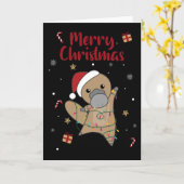 Plypus WeihnachtsTabs Sweet Animals Card Karte (Gelbe Blume)