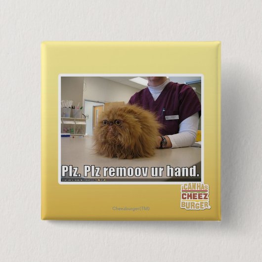 PLZ remoov ur Hand Button (Vorderseite)