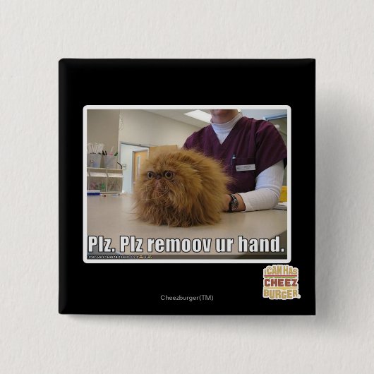 PLZ remoov ur Hand Button (Vorderseite)