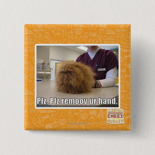 PLZ remoov ur Hand Button (Vorderseite)