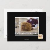 Plz remoov ur hand postkarte (Vorne/Hinten)