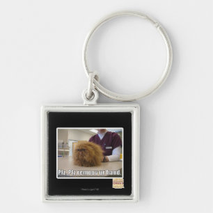 PLZ remoov ur Hand Schlüsselanhänger