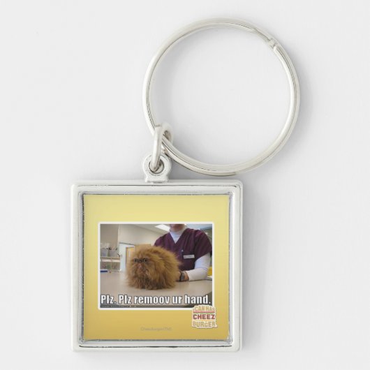 PLZ remoov ur Hand Schlüsselanhänger (Vorne)