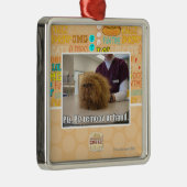 PLZ remoov ur Hand Silbernes Ornament (Rechts)