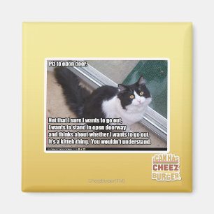 PLZ zur offenen Tür Magnet