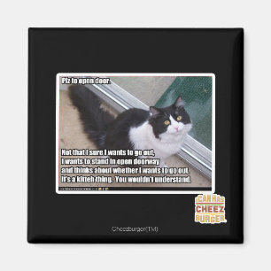 PLZ zur offenen Tür Magnet