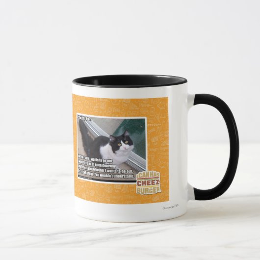 PLZ zur offenen Tür Tasse (Rechts)