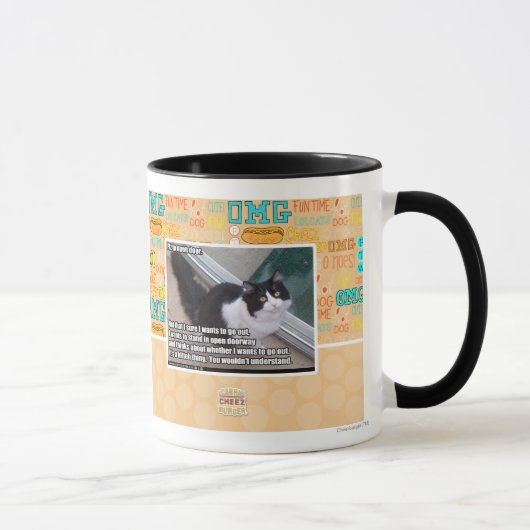 PLZ zur offenen Tür Tasse (Rechts)